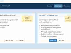 Geek Uninstaller 免费版（专业windows软件卸载工具）