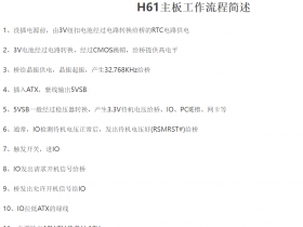 H61主板工作流程-转载